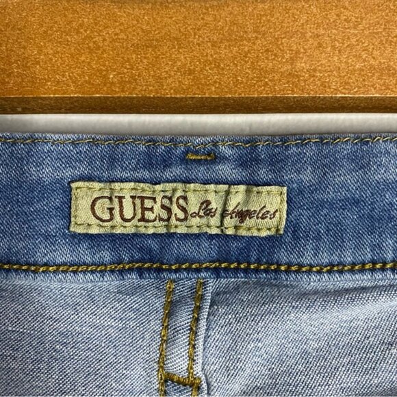 Guess Women's Medium Indigo Skinny Denim Jeans - Picture 4 of 9
